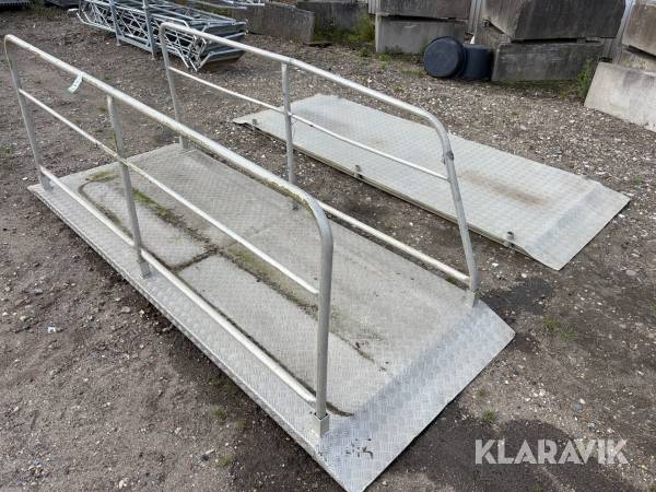 Gangbroer aluminium - 2 styk