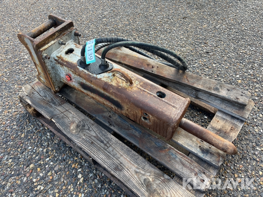 Hydraulikhammer Furakawa F3 - S40 skifte