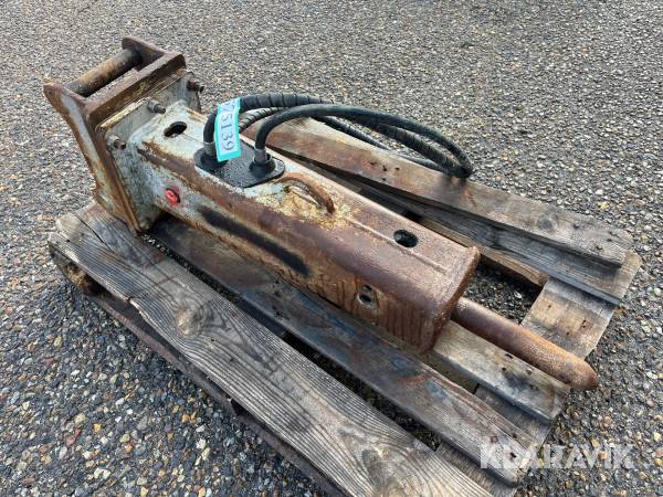 Hydraulikhammer Furakawa F3 - S40 skifte