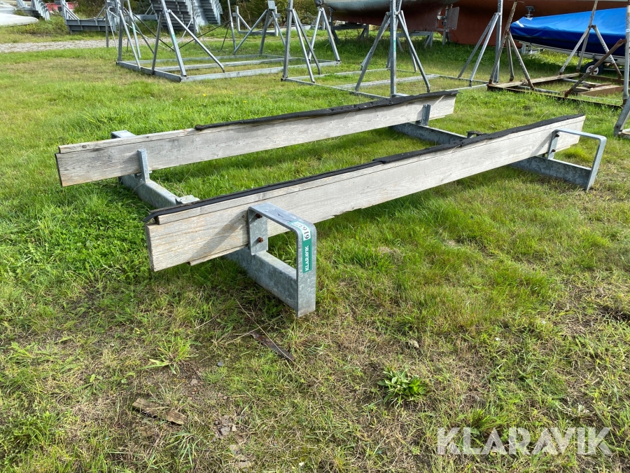 Bådstativ til motorbåd Ikke synligt 390x220cm