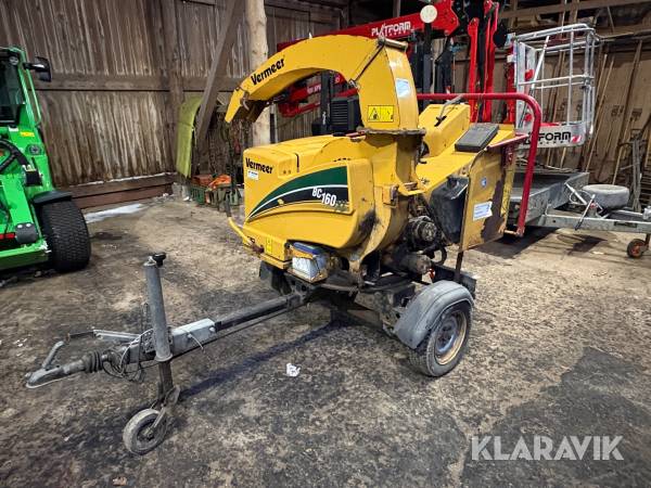 Flishugger med drejbar skammel Vermeer BC160XL