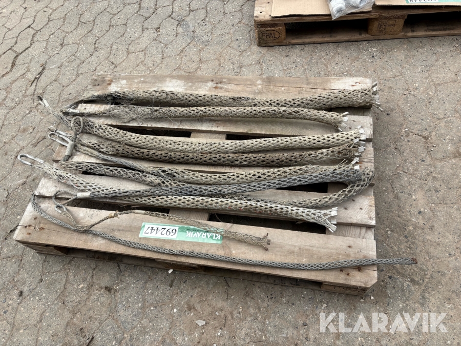 Kabelstrømper i stålwire 10styk