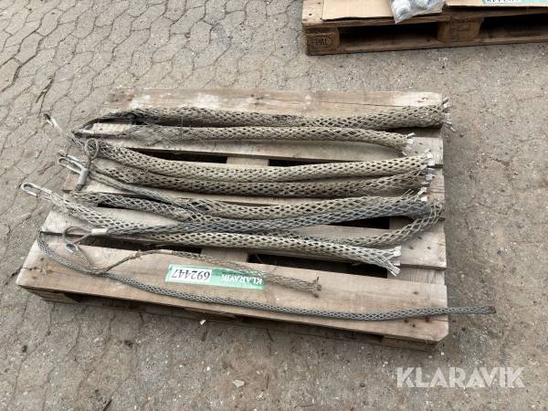 Kabelstrømper i stålwire 10styk