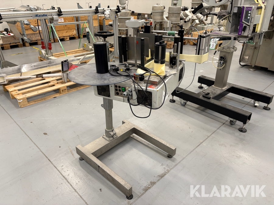 Etikette maskine Avery maschinen 350R