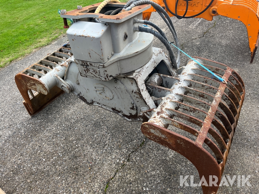 Sortergrab med rotation
