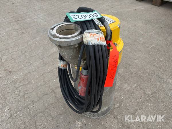 Dykpumpe Atlas copco WEDA D50N
