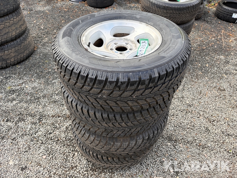 Dæk med fælge Savero WT GT Radial - 4 styk