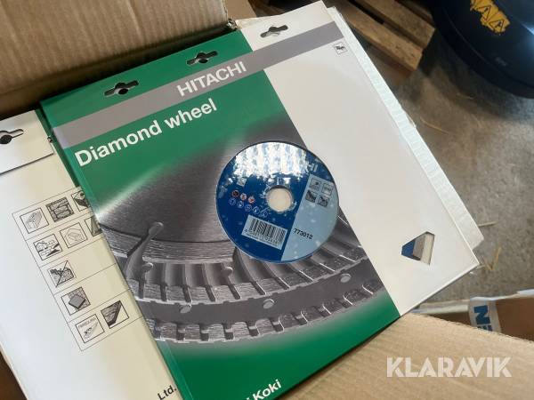 Diamant skæreskiver Hitachi Diamond Wheel 10 styk