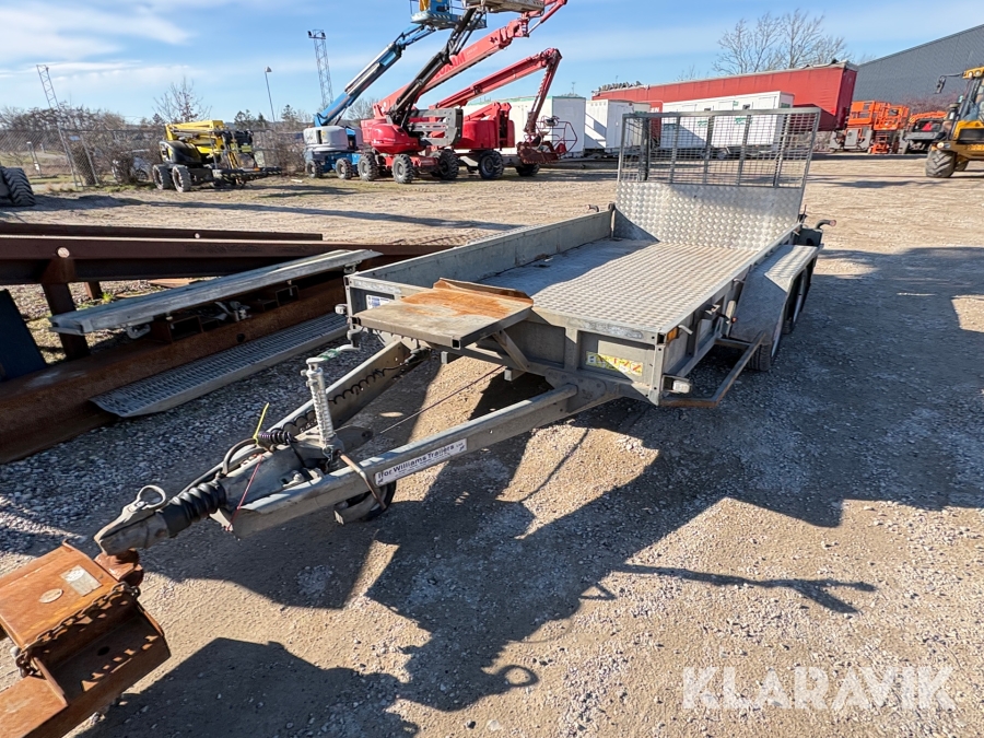 Maskintrailer Ifor Williams GP 126 R