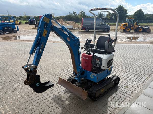 Minigraver Takeuchi TB210R med skovl