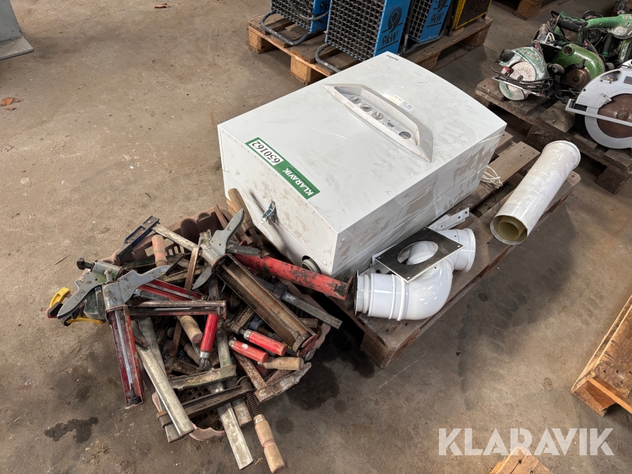 Gasfyr + værktøj Geminox