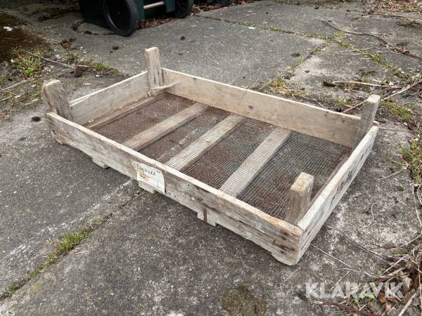 Løgkasser med trådbund 100 styk.