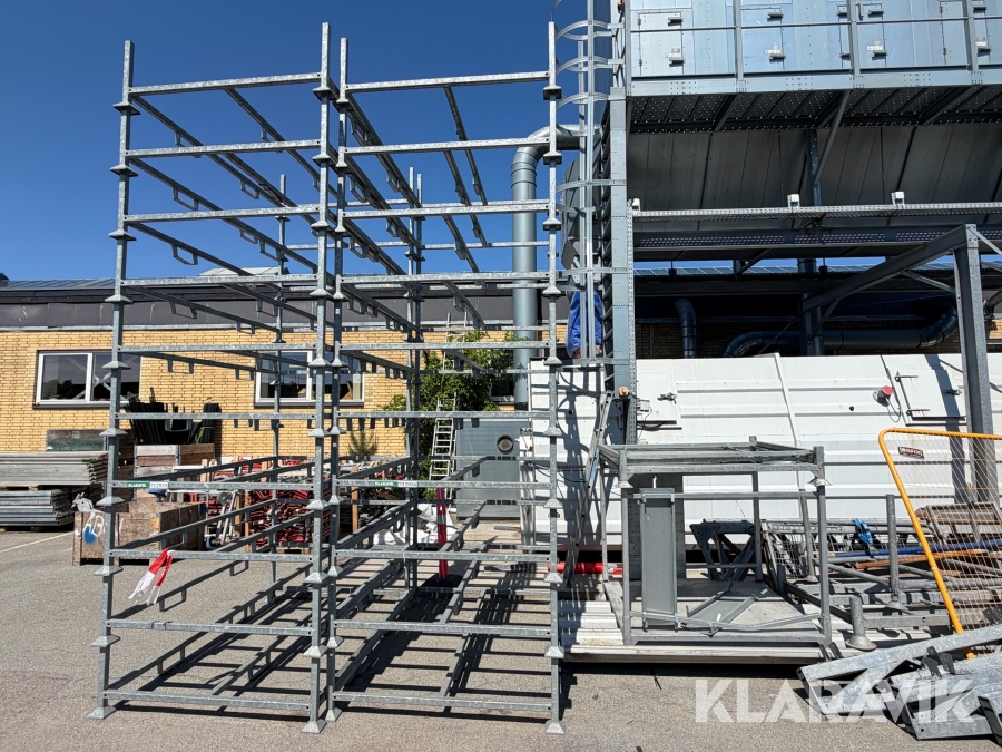 Materialestativer galvaniserede 10 styk
