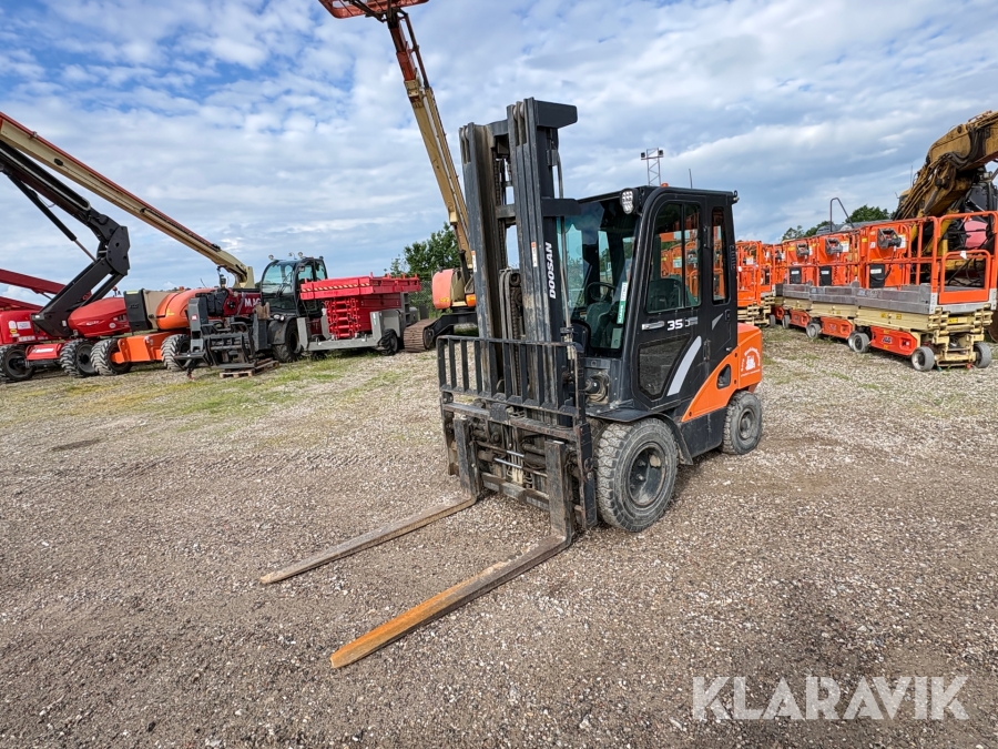 Gaffeltruck Doosan D35C-7