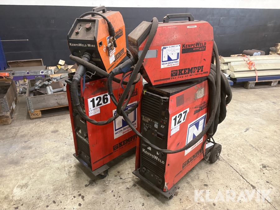Svejsemaskiner Kemppi KempoWeld 4000W - 2 styks