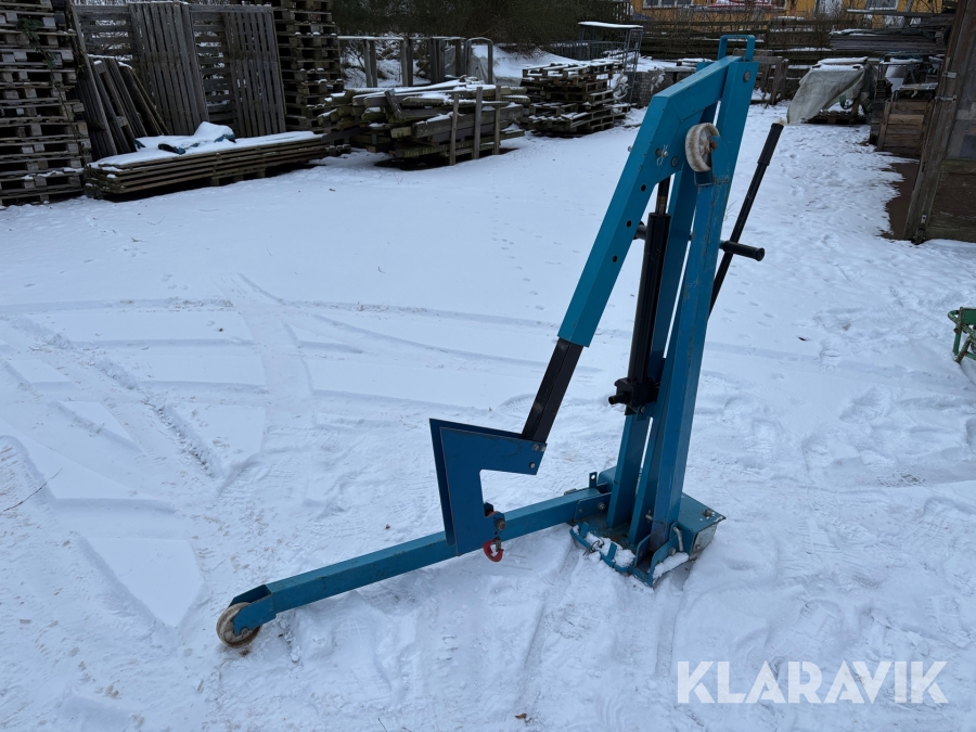 Hydraulisk værkstedskran