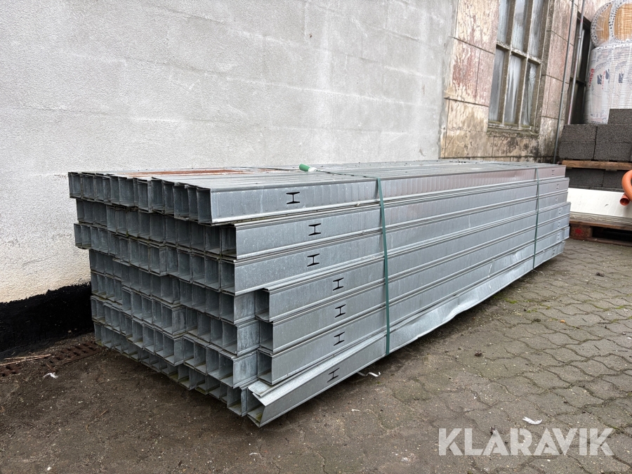 Stålreglar 70mm 210 styk.