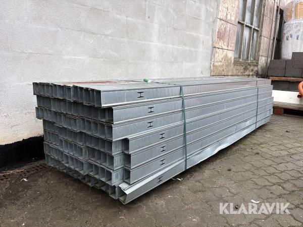 Stålreglar 70mm 210 styk.