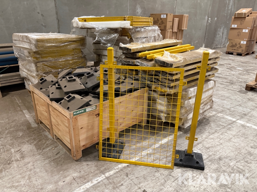 Afspærringshegn - 4 paller