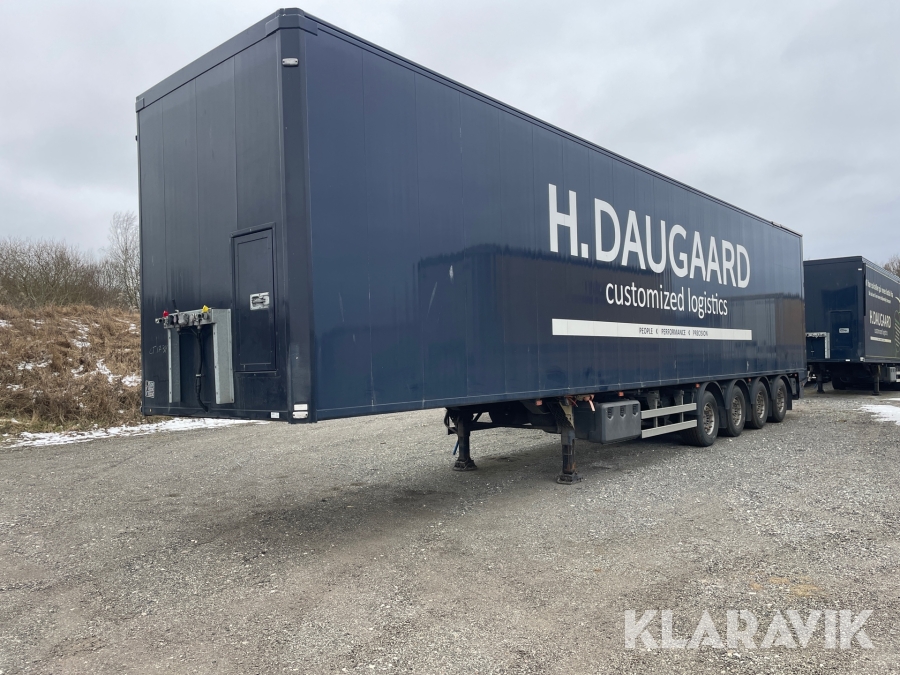 Walking floor Trailer KLC SNK340 4 akslet