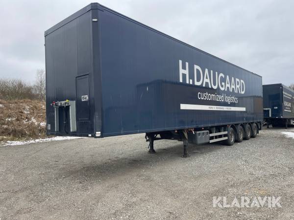 Walking floor Trailer KLC SNK340 4 akslet