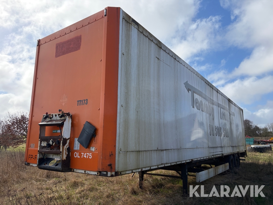 Sættevogn Krone SZ Lukket Kasse