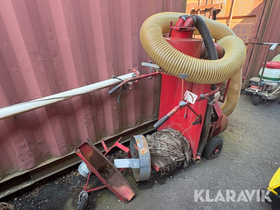 Løvsuger med Honda GX240 motor