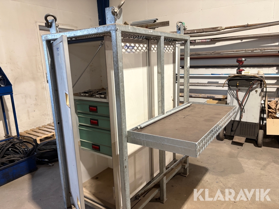 Arbejds skab med bord Hymaco Cranes