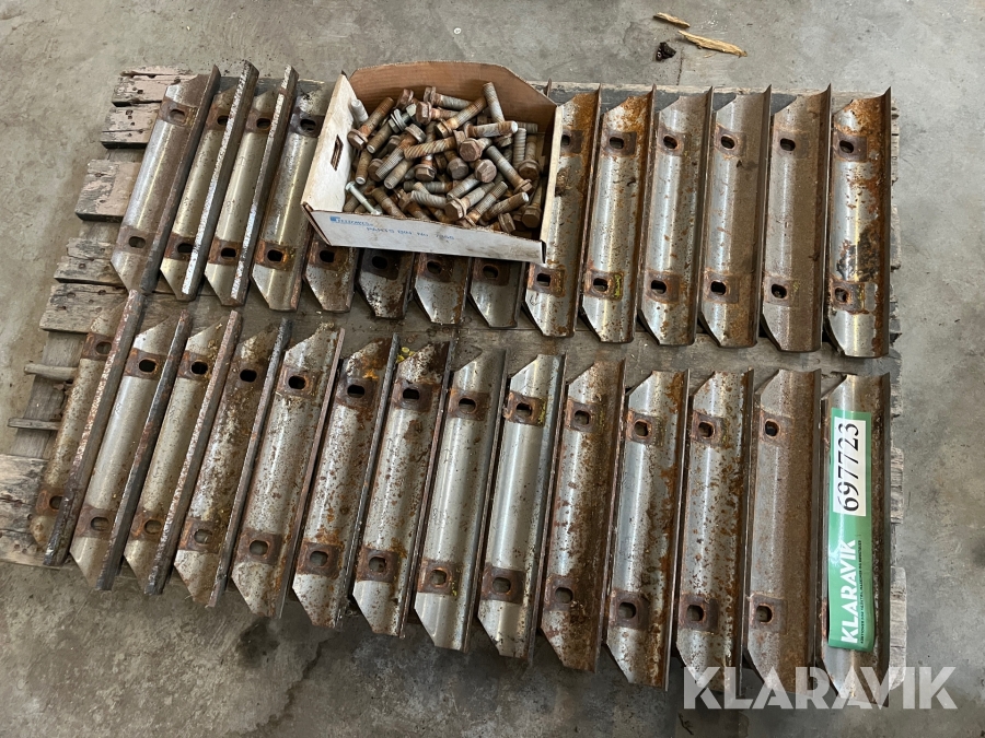 Majs snitteknive til Claas Jaguar 950