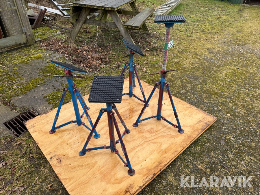 Opretningsbukke 4 styk
