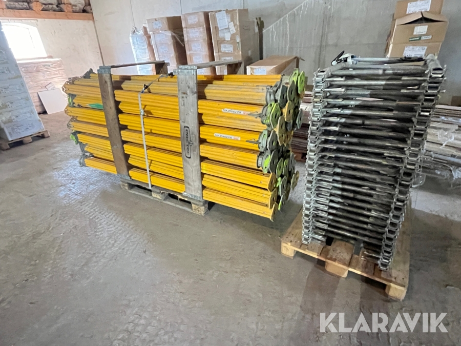 Dækstøtter og rammer Peri Multiprop 480 / MrK 120 38 støtter / 22 rammer