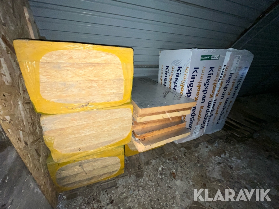 Isolering Kingspan Kooltherm K12 og Isover