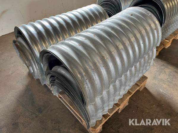 Korntørringskanaler Pansertop Type 900, 50 Styk