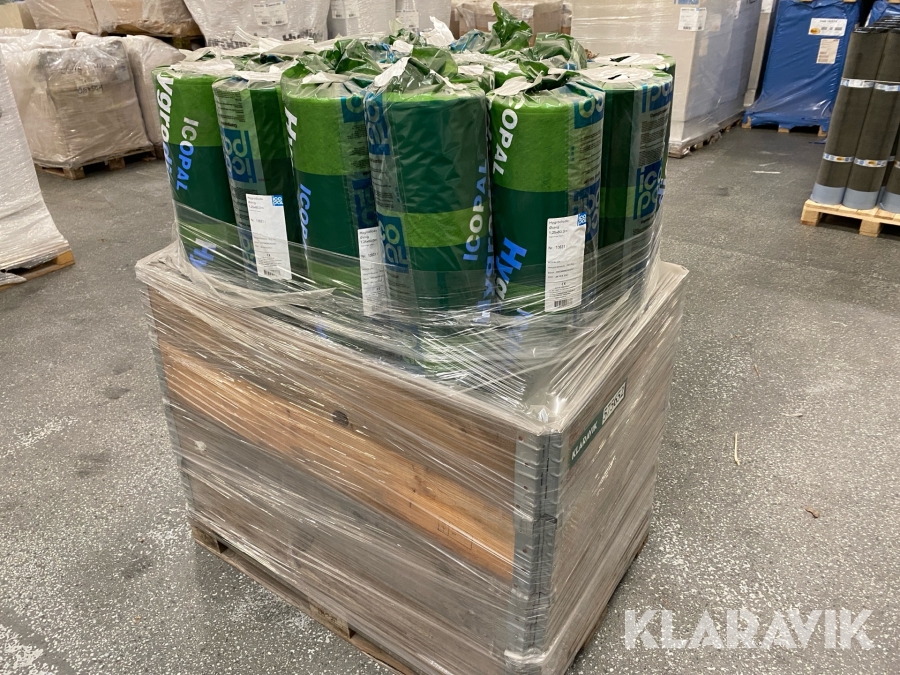 Fugtadaptiv dampspærre Icopal 1.25m x 80m hygrodiode