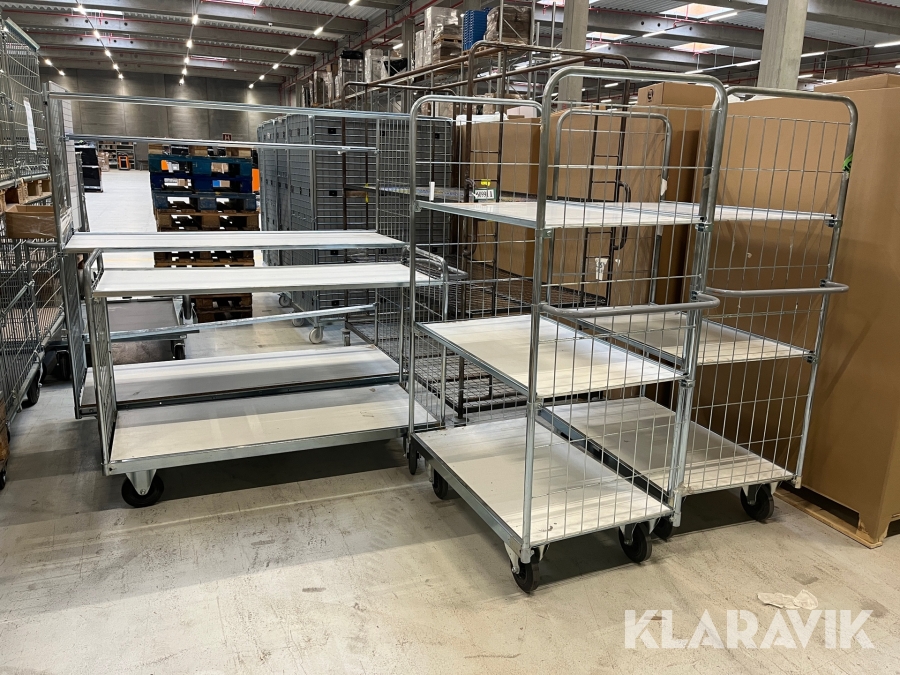 Lagervogne 5 objekter