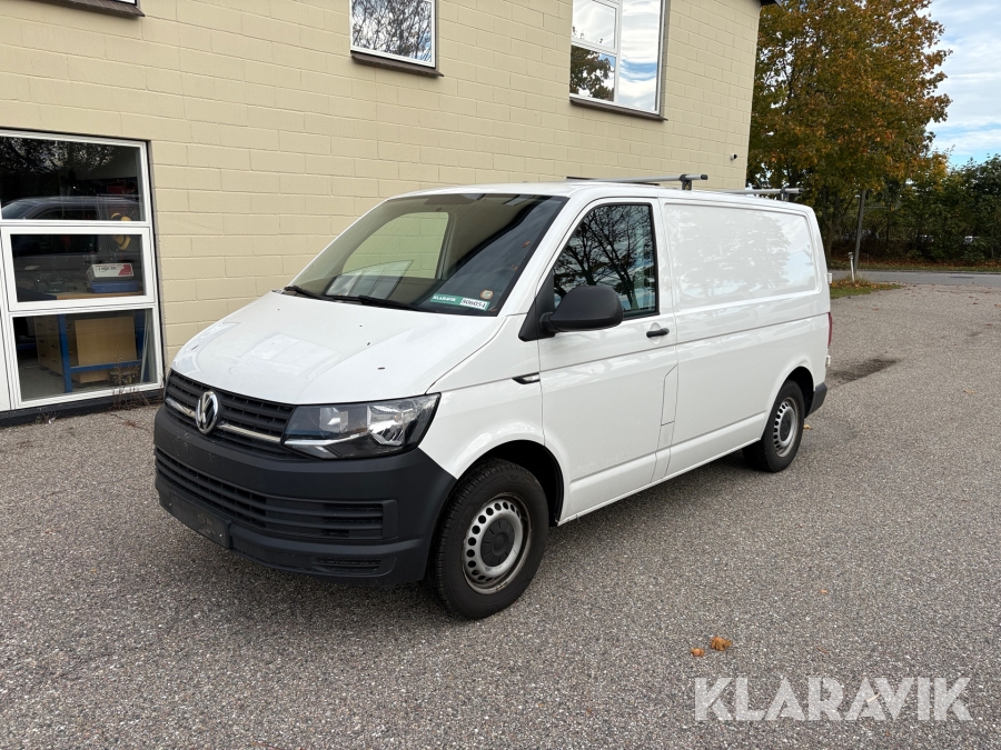 Varebil Volkswagen Transporter 2,0 TDI BlueMotion, 102 hk, kort kassevogn