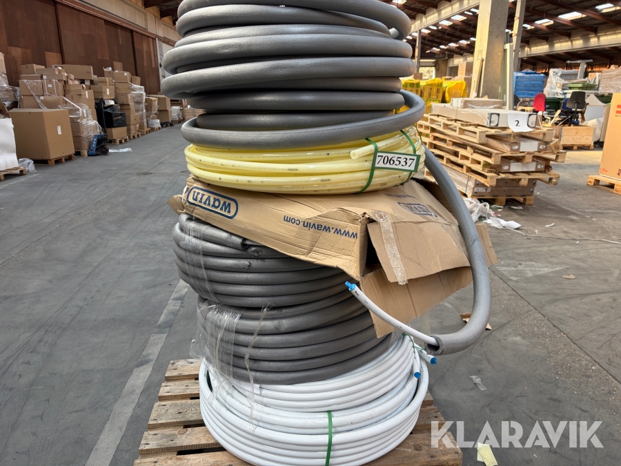 Lot - Pex rør og slanger - 1 palle