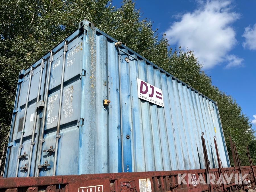 Container 20 fods med tank 180L