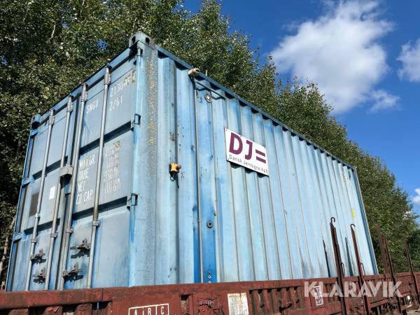 Container 20 fods med tank 180L