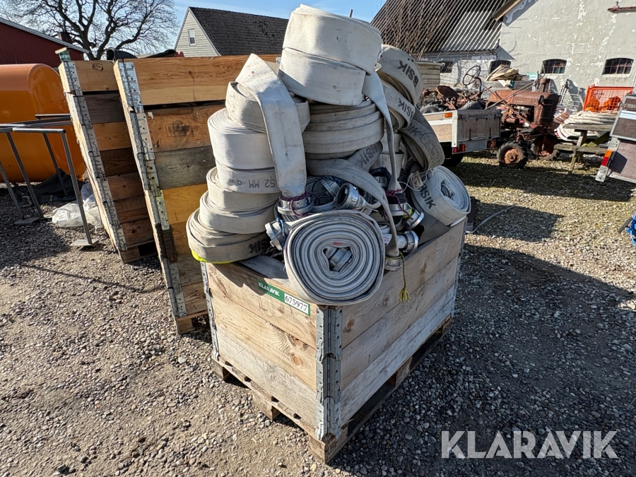 Brandslanger 62 styk.