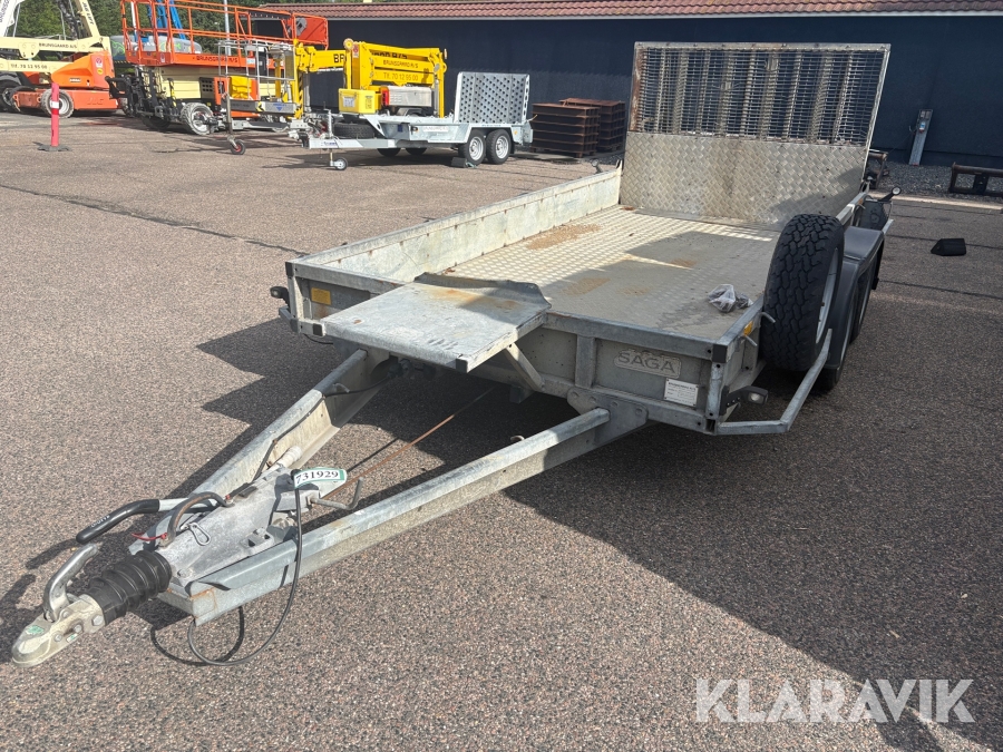 Maskintrailer Ifor Williams GP 126 GM