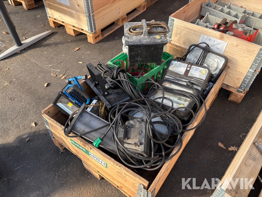 Arbejdslampe 9 enheder