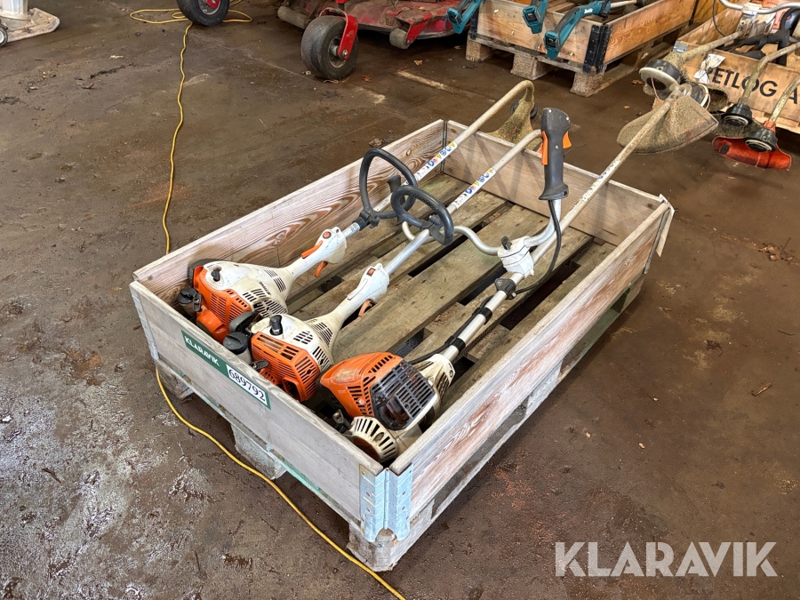 Buskryder Stihl 3 styk