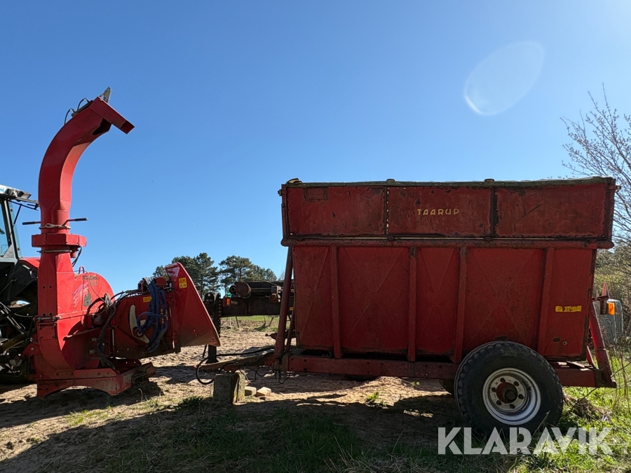 Flishugger Farmi CH 260 med vogn