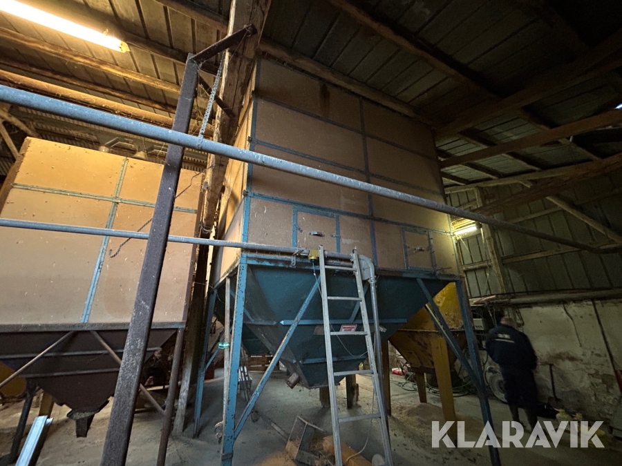 Silo Mosegard 16 tons med skillerum