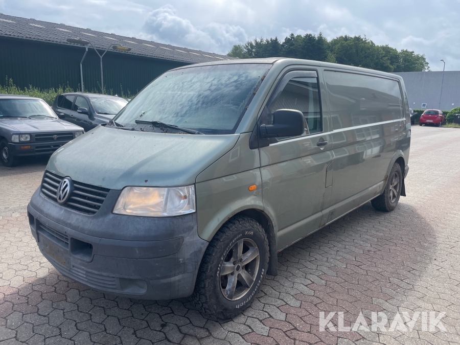 Kassevogn Volkswagen Transporter 2,5 TDI, 4Motion