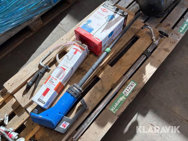 Assorterede fyldpumper - 4 styk