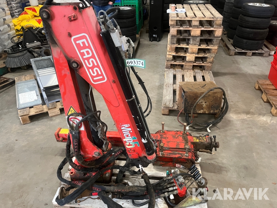 Fassi Micro Series Ladkran Fassi Micro 15, Nyborg, Klaravik auktioner