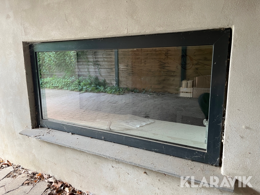 Vinduer fra kælder Velfac 125x59cm 2 lags 6 stk
