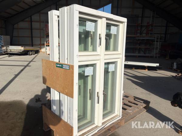 Vinduer Velfac Formaplus træ/alu, 3 Styk
